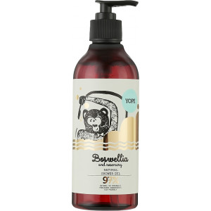 Moisturizing shower gel with the scent of frankincense and rosemary, 400ml