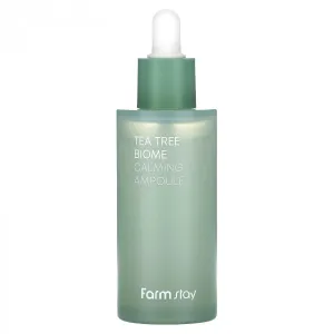 Kojące ampułkowe serum do twarzy FarmStay Tea Tree Biome, 50 ml