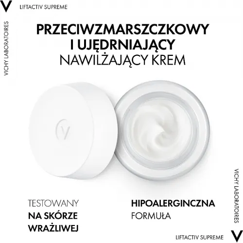 Korygujące zmarszczki, ujędrniające rozwiązanie dla skóry normalnej i mieszanej