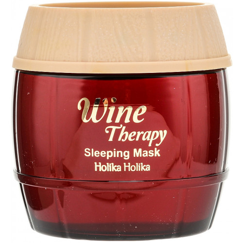 Renewal Night Jelly Mask "Wine Therapy", red