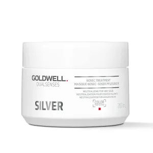 Maska do włosów blond i siwych GOLDWELL DLS Silver 60sec Treatment 200ml
