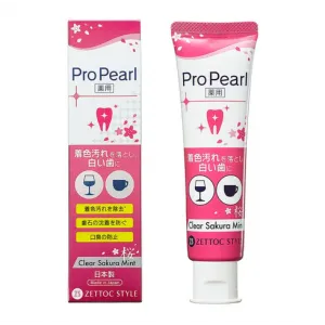 Pasta do zębów Sakura i mięta Zettoc ProPearl, 100 g