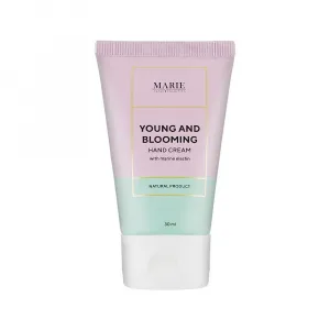 Krem do rąk Marie Fresh Cosmetics Young and Blooming z morskim elastynem, 30 ml