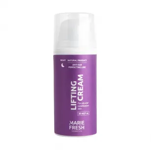 Night lifting cream for oily and combination skin MARIE FRESH, 30 ml