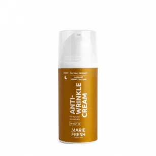 Night cream against wrinkles for dry and normal skin MARIE FRESH, 30ml