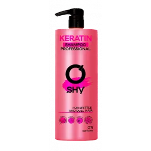Szampon TM "O'SHY" KERATIN. Do włosów łamliwych i matowych, 1000 ml