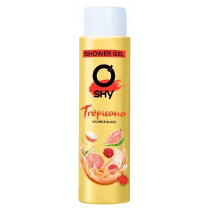 Żel pod prysznic ТМ "O'SHY" TROPICANA. Z aromatem liczi i gujawy 400 ml