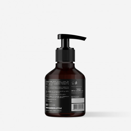 Men's shampoo for beard