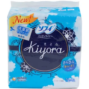 Sofy Kiyora Standard Codzienne Podpaski Higieniczne, 72 szt.