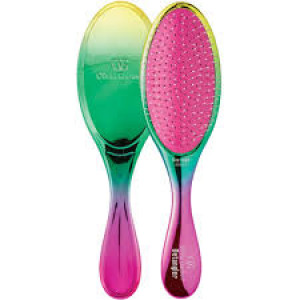 Brush for combing fine and medium-density hair