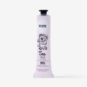 Kojący krem do rąk YOPE o zapachu herbaty i mięty, 100ml