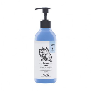 Shower Gel "Sandalwood, Saffron, and Patchouli", 400ml