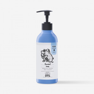 Shower gel with the scent of sandalwood and patchouli