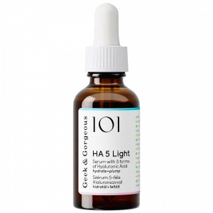 Serum z 5 rodzajami kwasu hialuronowego do skóry mieszanej i tłustej Geek & Gorgeous Ha 5 Light, 30 ml