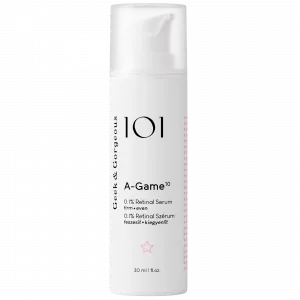 Serum z Retinalem 0,1% Geek & Gorgeous A-Game 10, 30 ml
