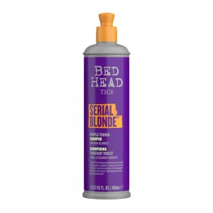 Fioletowy szampon tonujący do włosów blond i rozjaśnianych TIGI Bed Head Serial Blonde, 400 ml