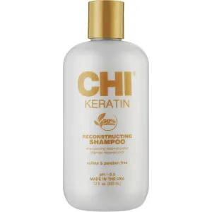Odbudowujący szampon keratynowy CHI Keratin Shampoo, 355 ml