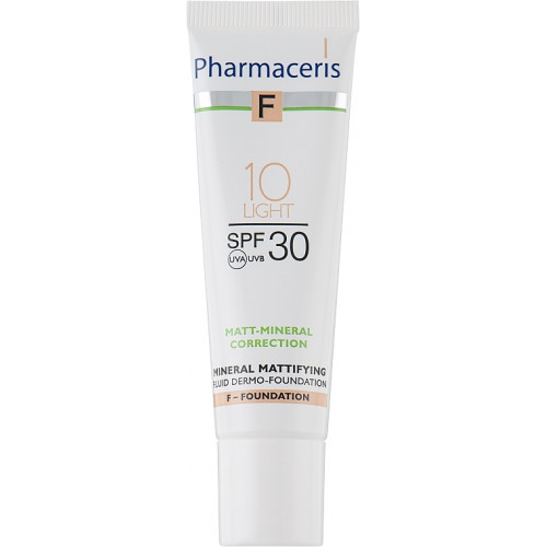 Pharmaceris F Mineral Mattifying Fluid Dermo-Foundation SPF 30