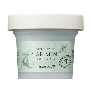 Face mask with pear and mint extract, 120 ml