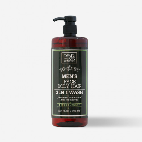 3 in 1 Shower Gel, Hair and Face for Men, 1000 ml