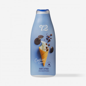 Shower gel with "ice cream with cookies and cream" fragrance, 700 ml