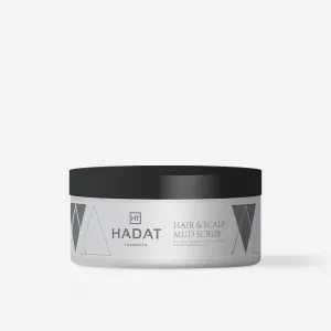 Scrub with Dead Sea salt and mud for hair and scalp HADAT Cosmetics hair and scap mud scrub, 300 ml