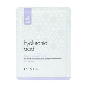 Moisturizing sheet mask for face with hyaluronic acid, 17 g