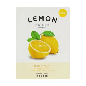 Toning sheet face mask with lemon, 18 g