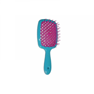 Hairbrush "Turquoise and Pink"