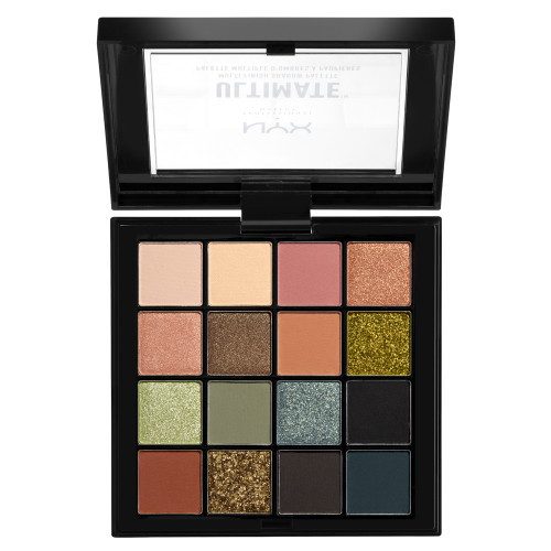 Eyeshadow and pigment palette for eyes and face No. 12