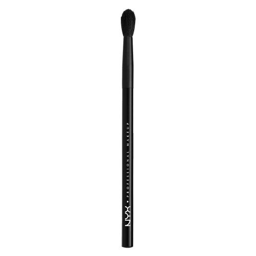 Professional brush for shading the eyelid crease with eyeshadow