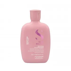 Sulfate-Free Nourishing Shampoo Alfaparf Semi Di Lino Moisture Shampoo for Dry Hair, 250ml