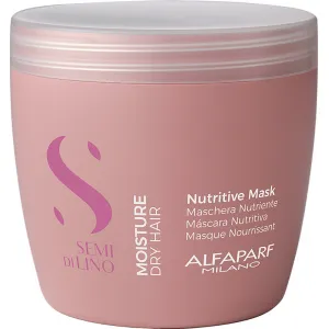 Odżywcza maska do suchych włosów Alfaparf Milano Semi Di Lino Moisture Nutritive Mask, 500ml