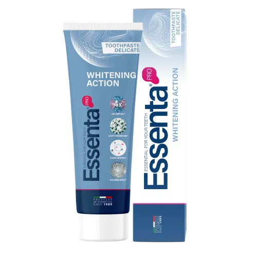 Essenta PRO WHITENING ACTION toothpaste, 75 ml