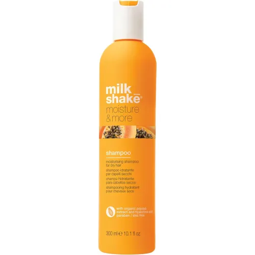 Szampon do suchych i odwodnionych włosów Moisture Plus Hair Milk Shake, 300 ml