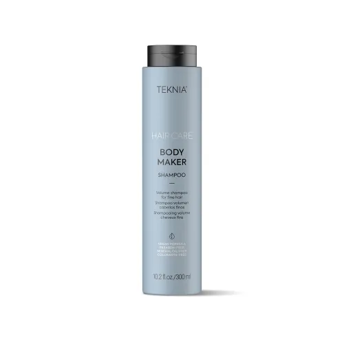 Szampon zwiększający objętość włosów, do cienkich włosów LAKME Teknia Body Maker Shampoo, 300ml