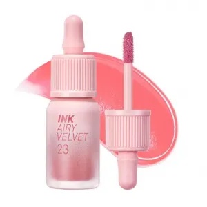 Tint do ust o aksamitnym wykończeniu, Peripera Ink Airy Velvet 23 In The Peachlight, 4g