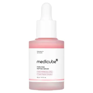Odbudowujące serum z polinukleotydami i peptydami MEDICUBE PDRN Pink Peptide Serum, 30 ml