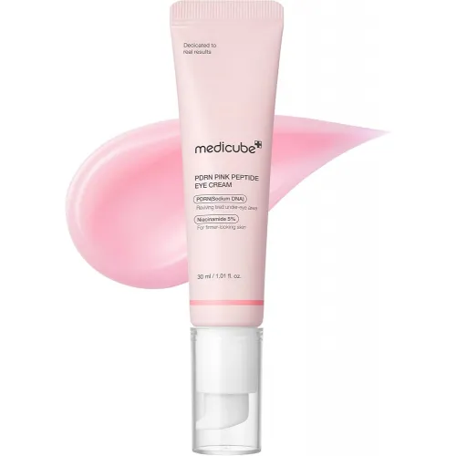 Крем для шкіри навколо очей з полінуклеотидами та пептидами Medicube PDRN Pink Peptide Eye Cream, 30 мл
