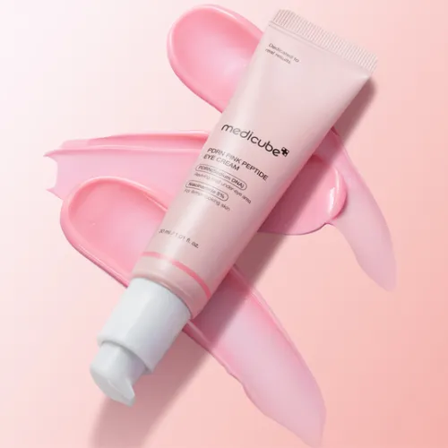 Крем для шкіри навколо очей з полінуклеотидами та пептидами Medicube PDRN Pink Peptide Eye Cream, 30 мл