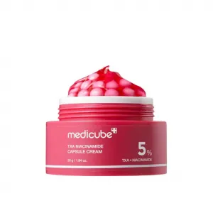Brightening face cream with niacinamide MEDICUBE TXA Niacinamide Capsule Cream, 55ml