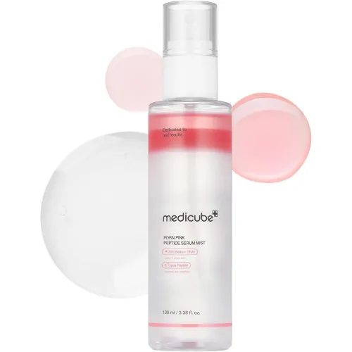Serum Spray for Radiant Skin MEDICUBE PDRN Pink Glutathione Serum Mist, 100ml