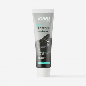 Whitening toothpaste with charcoal, 120 gr