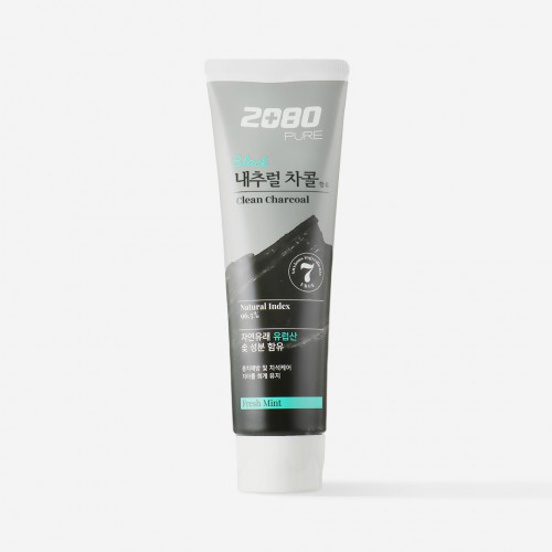 Whitening toothpaste with charcoal, 120 gr