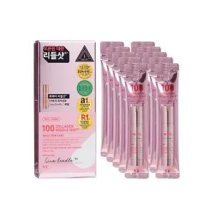 Wzmacniający booster kolagenowy z mikroigłami VT COSMETICS Collagen Reedle Shot 100 Stick, 2ml x 10 szt.