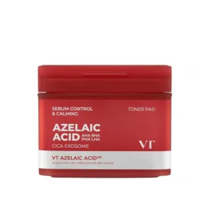 Toner pads with azelaic acid VT COSMETICS Azelaic Acid AZ Care Toner Pad, 60 pcs