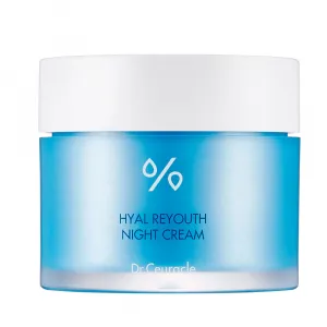 Nawilżający krem na noc z kwasem hialuronowym Dr. Ceuracle Hyal Reyouth Night Cream, 60g