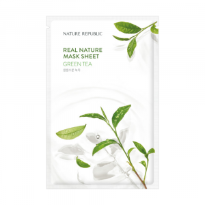 Face sheet mask with green tea extract