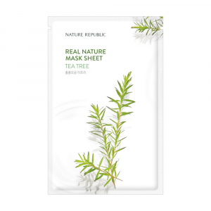 Face sheet mask with tea tree extract