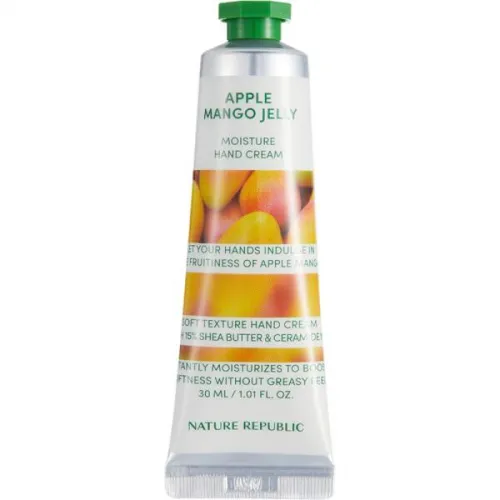 Крем для рук NATURE REPUBLIC Hand & Nature Apple Mango Jelly, 30 мл